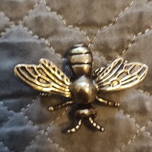 Gold Bee Art Sculpture